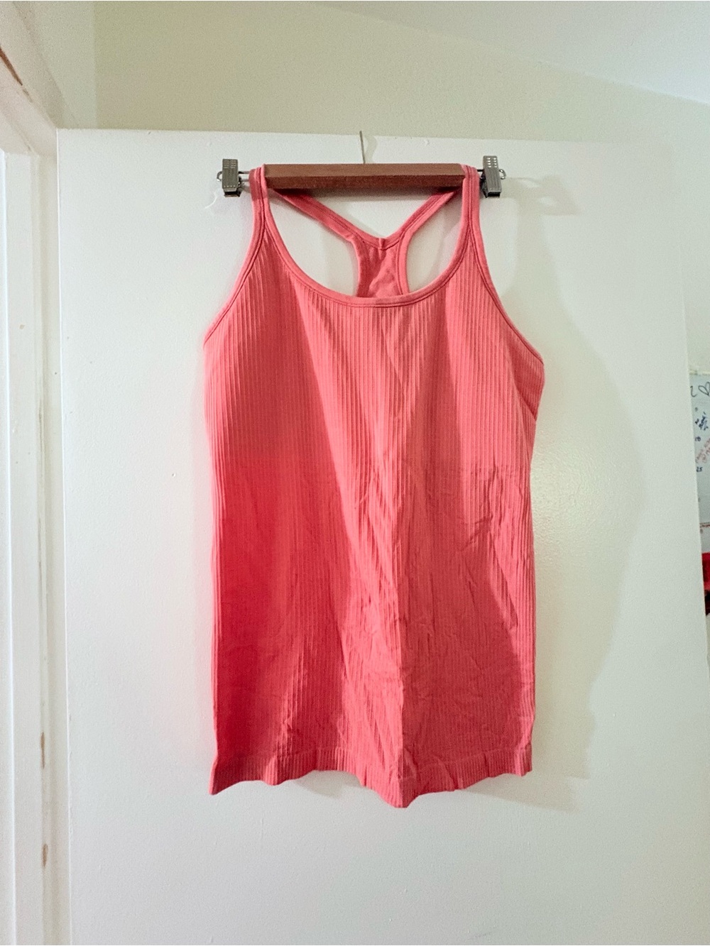LULULEMON - Ebb To Street Tank Top B/C cup in Coral Pink